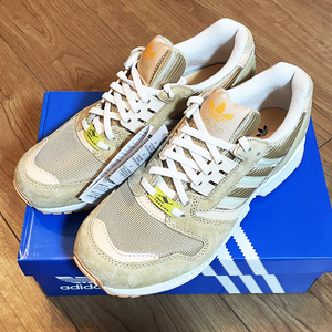 新品　ZX8000　ヘイジーベージュ　26.5 オレンジ　H02111　レザー　スエード　ナイロン　ランニング　adidas　スニーカー　BOOST　ブースト