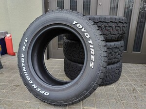 【バリ溝 ほぼ新品】 トーヨー OPEN COUNTRY A/T Ⅲ 215/65R16 4本セット