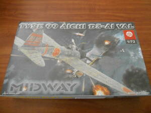 〔全国一律送料340円込〕1/72 ZTS 愛知 D3-A1 九九式 艦上爆撃機11型"ミッドウェイ"