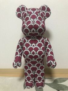 入手困難 箱あり KAWS Original Fake 6周年記念　BE@RBRICK 1000% WORLD WIDE TOUR 2 カウズ オリジナルフェイク ベアブリック