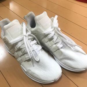 adidas EQUIPMENT 25.5cm スニーカー ホワイト オリジナルス EQT アディダス