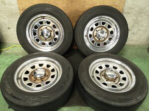 ★ スチールホイール 4本 DAYTONA デイトナ 16x7J+35 139.8 6H 215/65R16