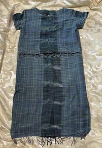 レディス　セットアップ フリーサイズ　 ロングスカート　MADE IN THAILAND タイ製品　綿100％織生地　送料520円
