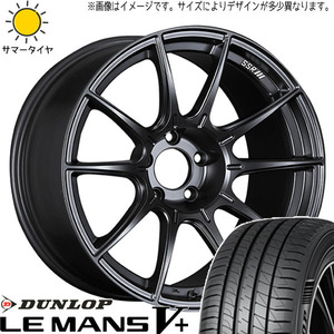 195/65R15 サマータイヤホイールセット ノートオーラ etc (DUNLOP LEMANS5 & SSR GTX01 4穴 100)