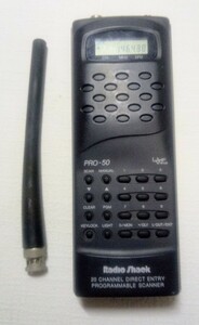 【一応動作品】RadioShack スキャンレシーバー No.20-307 PRO-50