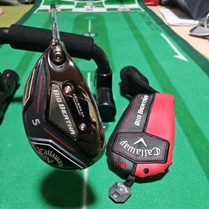 レフティー BIG BERTHA 5H ロフト24 40インチ　CALLAWAY N.S.PRO UTILITY 950GH フレックスS ビックバーサ キャロウェイ NS.PRO 左用