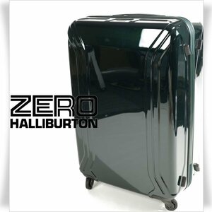 新品1円～★定価7.1万 ZERO HALLIBURTON ゼロハリバートン 4輪キャリーケース スーツケース 70L TSAダイヤルロック グリーン 静音 ◆8326◆