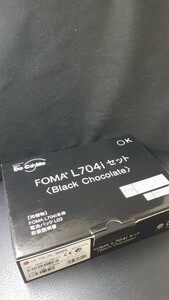 【未使用品】【送料無料】Docomo ドコモ LG電子 FOMA L704i Black Chocolate 製造番号:355007011934847