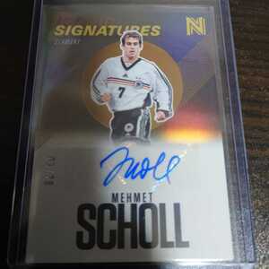 PANINI 2017 Mehmet Scholl メーメット・ショル 直筆サインカード 20枚限定