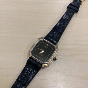 SEIKO エクセリーヌ　レディース時計　電池交換済み　動作品　セイコー　クロコダイルベルト クォーツ