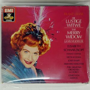 FRANZ LEHR/DIE LUSTIGE WITWE - THE MERRY WIDOW - LA VEUVE JOYEUSE/EMI DRM CDS7471788 CD