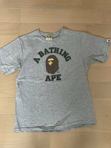 A BATHING APE アベイシングエイプ 半袖 Tシャツ サイズ M キラ☆キラ半袖Tシャツ