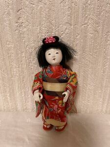 日本人形 古い 女の子 ヴィンテージ 日本文化 着物 レトロ