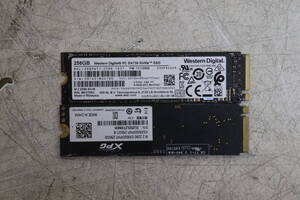 Y06/989 M.2 256GB SSD NVMe 2点セット フォーマット済み CrystalDiskInfo正常判定