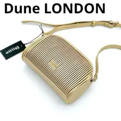 極美品　Dune LONDON 　カメラバッグ　ゴールド　肩掛け　2室　金具