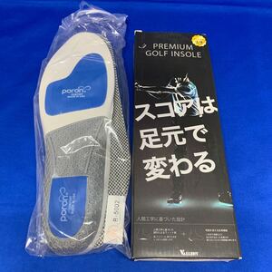 Y8918 VALLERY ゴルフ インソール Premium PGAティーチングプロ監修 ゴルフ専用 中敷き 衝撃吸収 (Lサイズ 26-27cm