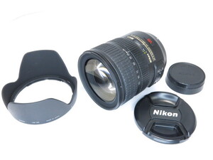 Nikon AF-S VR 24-120mmF3.5-4.5G レンズ HB-25純正フード付き ニコン [管NI4490]