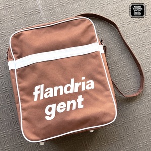 ★希少 80s? ヴィンテージ flandria gent エアラインバッグ TATファスナー ベルギー フランデレン ヘント