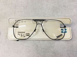 k0519-13★未使用 展示品 メガネフレーム Rodenstock Mr.R 57□12 135 フルリム 眼鏡 長期保管品