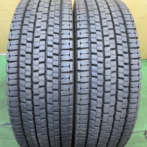 ほぼ未使用！23年★トラック タイヤ 275/80R22.5 151/148J スタッドレス ブリヂストン W999 22.5インチ★4073104KKスタ