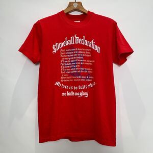 80s ビンテージ SANTA CRUZ Tシャツ サンタクルーズ ジムフィリップス SCREAMING HAND SK8 1980年代 Stedman 製