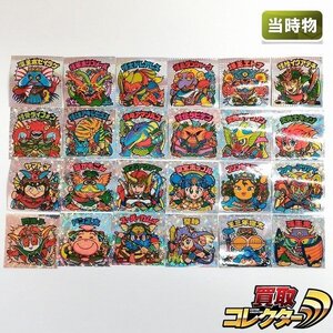 sB420s [当時物] ロッテ 旧ビックリマン チョコ版 25弾 ヘッド コンプ 全24種