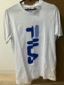 FILA ロング白Tシャツ