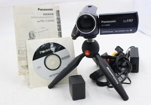 【ト静】 ★ Panasonic パナソニック HC-V300M デジタルハイビジョンビデオカメラ 通電のみ確認 中古現状販売 画像参照 GC024GCG05