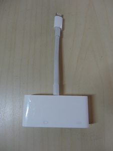 [送料無料 即決] Apple Lightning - VGA AVアダプタ A1439 USED品