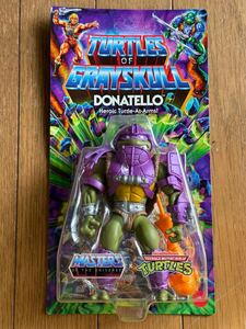 即決 新品 Turtles of Grayskull タートルズ フィギュア ドナテロ マスターズオブユニバース 検: マーベルレジェンド フィギュアーツ 