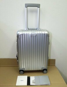 6806 売切り☆ 32L RIMOWA TOPAS 93252 TSAロック シルバー 920.52.00.4 4輪 スーツケース ビジネス トラベル キャリー リモワ トパーズ