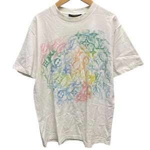 【中古】 LOUIS VUITTON ルイヴィトン フロントプリンテッド モノグラム パステル Tシャツ 1A8GUS 23038514DS