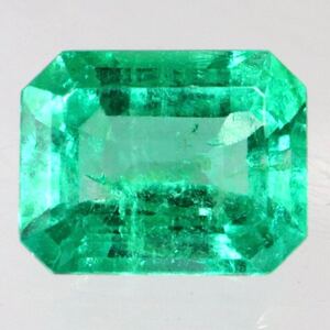 ソ付き!!1円〜!!☆天然エメラルド0.661ct☆d 約6.13×4.84mm ルース ベリル beryl 裸石 宝石 jewelry emerald DB0/DE0 テDE0 w4え4