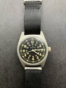 希少 ハミルトン 軍用時計 手巻き アンティーク 腕時計 アメリカ軍 ベトナム戦争 ミリタリーウォッチ ヴィンテージ