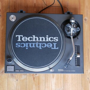 【中古品】Technics SL-1200mk3 ターンテーブル テクニクス レコードプレーヤー　SHURE M447X カートリッジ　針