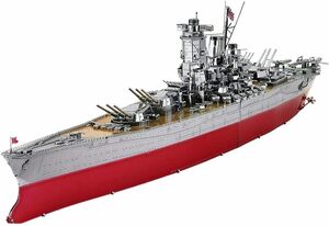 新品　Piececool　3D立体パズル メタルパズル　メタリックナノパズル　大和戦艦　パーツ数：245