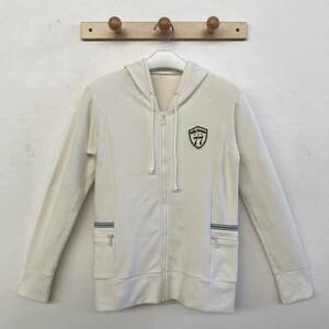 HELLY HANSEN 77 ヘリーハンセン レディース フルジップストレッチパーカー ジップポケット付き 美品 size M