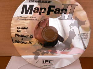 送料最安 \140　CDI13：Ｍap FanⅡ 日本地図全国版　for Microsoft Office