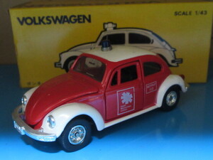 フォルクスワーゲン FIRE CHIEF KT-20 日本製 1/43 VOLKSWAGEN トミー TOMICA DANDY VW カドー