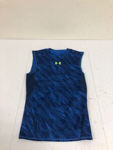 送料無料★UNDER ARMOUR アンダーアーマー★アンダーシャツ　ノースリーブシャツ★ネイビー★MD #61220sj124