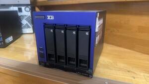 30万円以上高級品　IODATA NAS(ネットワークHDD) LAN DISK Z HDL4-Z19SATA-8　動作OK　10GBE