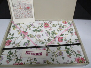 S335/未使用 bassetti テーブルクロス 130×160