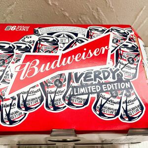 verdy ベルディー wasted youth 限定缶 6本入　Budweiser バドワイザー〈検索：Nigo pizza slice HUMAN MADE supreme ape Nike ナイキ〉