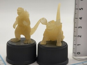 ゴジラ ボトルキャップコレクション 劇場限定版 フィギュア 蓄光ver.2セット[24e10検]GodzillaガメラGameraジオラマMothraモスラ 怪獣名鑑