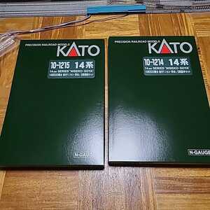 Nゲージ/ KATO 10-1214+10-1215 14系500番台急行「ニセコ・宗谷」基本+増結 10両セット　未使用品　送料無料