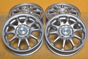 240329503947210　LSZ　13×4.00B　+42　4穴　PCD100　ハブ径67mm　テーパー　4本セット