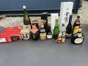 お酒まとめ売り　焼酎　果実酒　日本酒　リキュール　限定酒