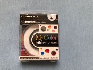 MARUMI マイカラー DHG スーパーレンズプロテクトフィルター 37mm パールホワイト 新品