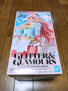 在庫3 定形外送料660円 ワンピース GLITTER&GLAMOURS-SHIRAHOSHI- しらほし姫 しらほし フィギュア グリッターグラマラス 新品未開封