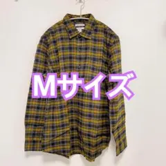 ✨即購入OK✨ フランネルシャツ スリムフィット 長袖 チェックシャツ メンズ